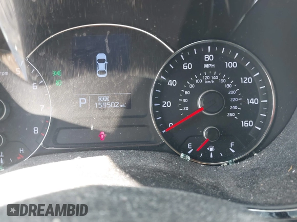 2014 Kia Forte EX with VIN KNAFZ4A81E5155465, listed as a IAAI auction lot 40162752 with 159,502 mi miles. Bid and sale history available at carsss.com. Image 7.