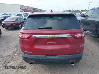 2020 Chevrolet Traverse LT Cloth with VIN 1GNERGKW1LJ220257, listed as a IAAI auction lot 42290561 with 95,801 mi miles and . Bid and sale history available at DreamBid. Image 16.