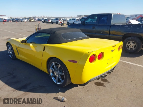 2009 Chevrolet Corvette with VIN 1G1YY36W195200368, listed as a IAAI auction lot 41380592 with 106,798 mi miles. Bid and sale history available at carsss.com. Image 3.