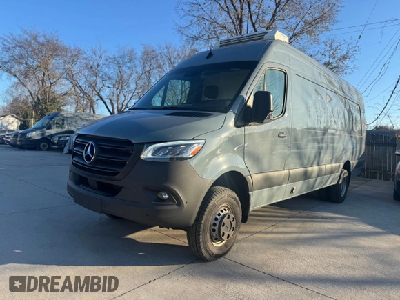 2022 Mercedes-Benz Sprinter with VIN W1Y8ED6Y7NT100364, listed as a Copart auction lot 86869134 with 46,322 mi miles and Clean Title. Bid and sale history available at DreamBid. Image 2.