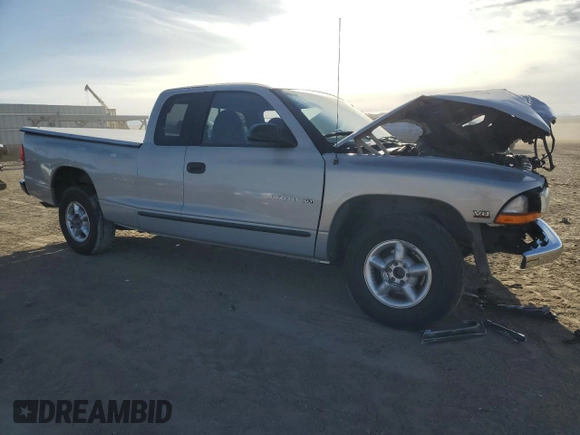 1998 Dodge Dakota SLT with VIN 1B7GL22Y6WS549252, listed as a Copart auction lot 86925244 with 246,913 mi miles and Salvage Title. Bid and sale history available at carsss.com. Image 4.