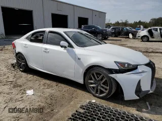 2018 Lexus IS 300 with VIN JTHBA1D27J5082206, listed as a Copart auction lot 52664685 with 41,534 mi miles and Salvage title. Bid and sale history available at DreamBid. Image 4.