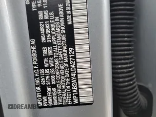 2020 Porsche Cayenne S z VIN WP1AB2AY4LDA27129, wystawiony jako Copart lot #45049784 z przebiegiem 36 506 mil mil oraz . Historia ofert i sprzedaży dostępna na DreamBid. Obrazek 13.