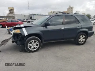 2004 Acura MDX Touring Pkg with VIN 2HNYD186X4H551540, listed as a Copart auction lot 53875625 with 202,623 mi miles and Clean Title. Bid and sale history available at carsss.com. Image 1.