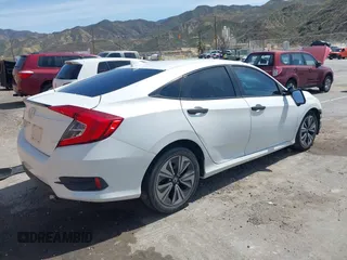 2017 Honda Civic Sedan EX-T with VIN 2HGFC1F36HH649299, listed as a IAAI auction lot 41847005 with 76,280 mi miles. Bid and sale history available at carsss.com. Image 4.