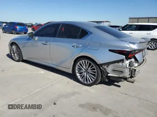 2022 Lexus IS with VIN JTHDA1D25N5119803, listed as a Copart auction lot 41886005 with 46,603 mi miles and Salvage Title. Bid and sale history available at carsss.com. Image 2.