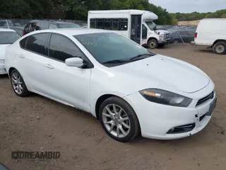 2013 Dodge Dart SXT with VIN 1C3CDFBA4DD344847, listed as a IAAI auction lot 40438365 with 277,148 mi miles. Bid and sale history available at carsss.com. Image 1.