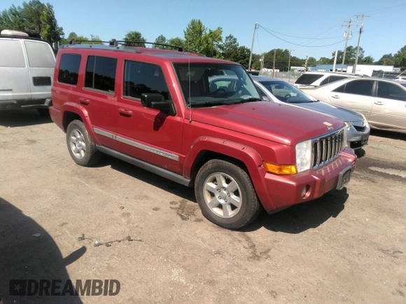 2006 Jeep Commander Limited z VIN 1J8HG58206C245740, wystawiony jako IAAI lot #42565145 z przebiegiem 90 414 mil mil oraz . Historia ofert i sprzedaży dostępna na DreamBid. Obrazek 1.