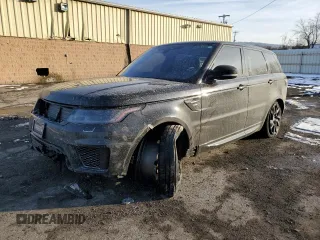 2018 Land Rover Range Rover Sport with VIN SALWR2RE9JA812122, listed as a Copart auction lot 86741334 with Not Provided miles and Salvage Title. Bid and sale history available at carsss.com. Image 1.