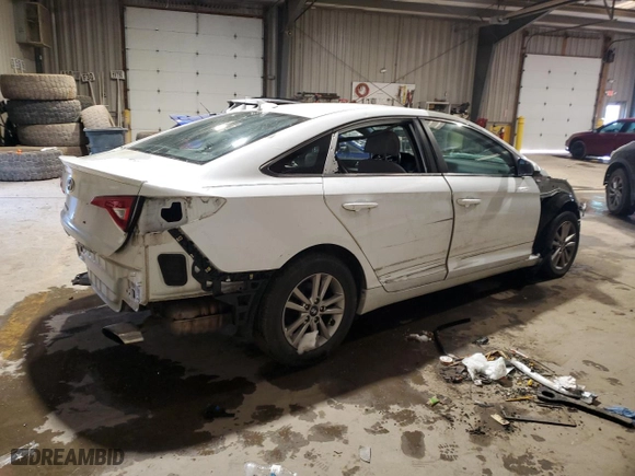 2016 Hyundai Sonata 2.4L SE with VIN 5NPE24AF3GH418415, listed as a Copart auction lot 42163105 with 274,676 mi miles and Clean Title. Bid and sale history available at carsss.com. Image 3.