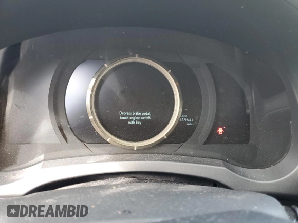 2016 Lexus IS with VIN JTHBE1D20G5025133, listed as a Copart auction lot 49450335 with 139,641 mi miles and Salvage Title. Bid and sale history available at carsss.com. Image 9.