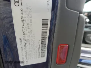2021 Audi RS 5 Sportback z VIN WUAAWCF53MA902779, wystawiony jako Copart lot #78285014 z przebiegiem 29 526 mil mil oraz Szkoda całkowita • Salvage title. Historia ofert i sprzedaży dostępna na DreamBid. Obrazek 12.