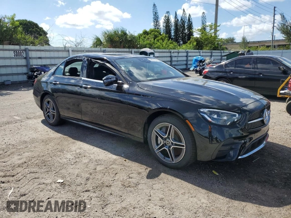 2023 Mercedes-Benz E 450 with VIN W1KZF5KB4PB166057, listed as a Copart auction lot 59031254 with Not Provided miles and Clean Title. Bid and sale history available at DreamBid. Image 4.
