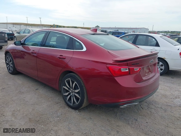 2024 Chevrolet Malibu RS with VIN 1G1ZG5ST1RF240409, listed as a IAAI auction lot 40337799 with 350 mi miles. Bid and sale history available at carsss.com. Image 3.