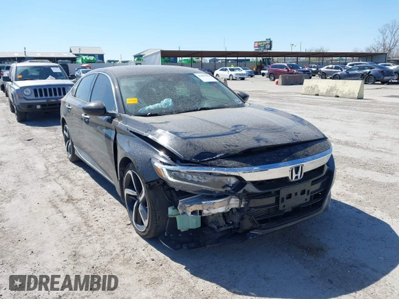2019 Honda Accord Touring z VIN 1HGCV2F96KA034782, wystawiony jako IAAI lot #41851888 z przebiegiem 99 344 mil mil oraz . Historia ofert i sprzedaży dostępna na DreamBid. Obrazek 6.