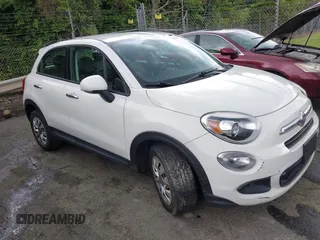 2017 FIAT 500X Pop z VIN ZFBCFXAB2HP597792, wystawiony jako IAAI lot #42252412 z przebiegiem 107 998 mil mil oraz . Historia ofert i sprzedaży dostępna na DreamBid. Obrazek 1.