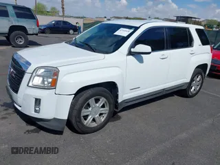2015 GMC Terrain SLE z VIN 2GKALMEK9F6386192, wystawiony jako IAAI lot #42142650 z przebiegiem 156 767 mil mil oraz . Historia ofert i sprzedaży dostępna na DreamBid. Obrazek 2.