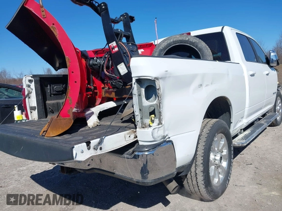 2023 Ram 2500 Laramie with VIN 3C6UR5FJ9PG530727, listed as a IAAI auction lot 41803946 with 19,992 mi miles and . Bid and sale history available at DreamBid. Image 18.
