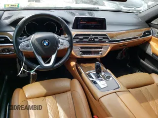2016 BMW 7 Series 750i xDrive with VIN WBA7F2C5XGG418225, listed as a Copart auction lot 54860623 with 76,980 mi miles and . Bid and sale history available at DreamBid. Image 8.