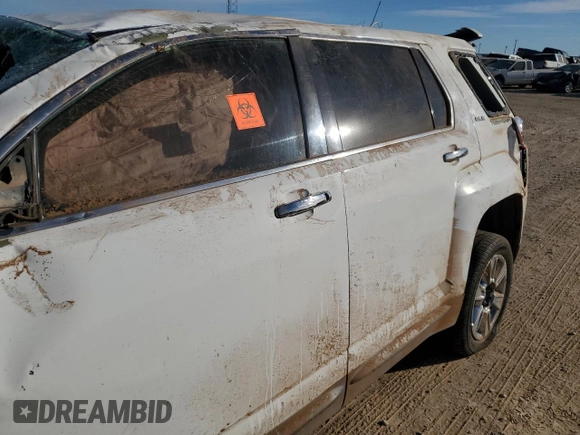 2012 GMC Terrain SLE-1 with VIN 2GKALMEK2C6285359, listed as a Copart auction lot 87320664 with 175,436 mi miles and Non Repairable. Bid and sale history available at carsss.com. Image 10.