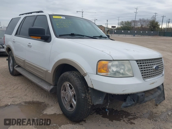 2006 Ford Expedition Eddie Bauer with VIN 1FMPU17596LA90732, listed as a IAAI auction lot 41689510 with 187,122 mi miles. Bid and sale history available at carsss.com. Image 1.