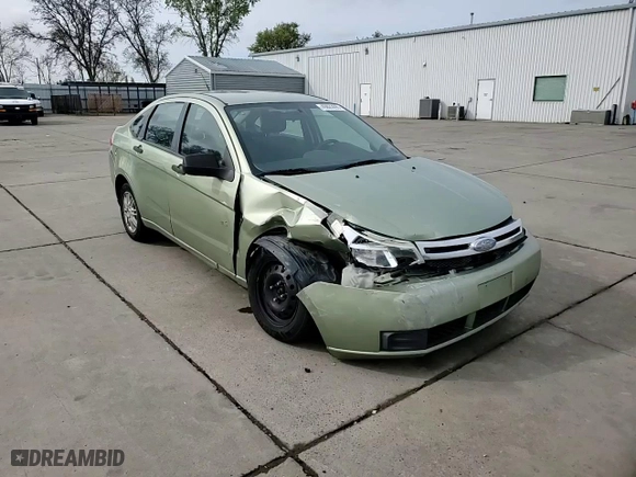 2008 Ford Focus SE with VIN 1FAHP35N58W201279, listed as a Copart auction lot 49823095 with 154,236 mi miles and Salvage Title. Bid and sale history available at carsss.com. Image 11.