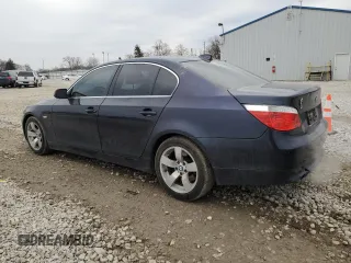 2006 BMW 5 Series 530i with VIN WBANE73586CM43086, listed as a Copart auction lot 48191405 with 201,870 mi miles and Salvage Title. Bid and sale history available at carsss.com. Image 2.