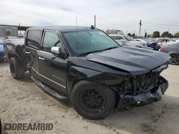 2016 Chevrolet Silverado 1500 LTZ with VIN 3GCUKSEC8GG220728, listed as a Copart auction lot 46741455 with 67,863 mi miles and Salvage Title. Bid and sale history available at DreamBid. Image 4.