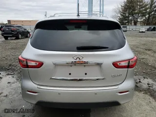 2014 Infiniti QX60 Hybrid with VIN 5N1CL0MM4EC520589, listed as a Copart auction lot 47930385 with 36,242 mi miles and Salvage Title. Bid and sale history available at carsss.com. Image 6.