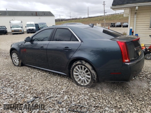 2012 Cadillac CTS with VIN 1G6DC5E54C0141820, listed as a Copart auction lot 50309875 with 103,081 mi miles and Salvage Title. Bid and sale history available at DreamBid. Image 2.