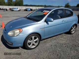 2007 Hyundai Accent SE z VIN KMHCN36CX7U048587, wystawiony jako Copart lot #59305325 z przebiegiem 85 492 mil mil oraz Szkoda całkowita • Salvage title. Historia ofert i sprzedaży dostępna na DreamBid. Obrazek 1.