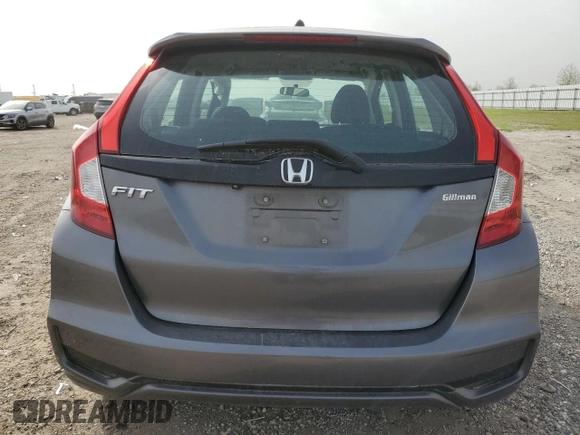 2019 Honda Fit LX with VIN 3HGGK5H46KM747181, listed as a Copart auction lot 49204975 with 46,620 mi miles and Salvage Title. Bid and sale history available at carsss.com. Image 6.