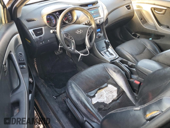 2013 Hyundai Elantra Coupe GS PZEV with VIN KMHDH6AE3DU007266, listed as a Copart auction lot 85225144 with 162,262 mi miles and Salvage Title. Bid and sale history available at carsss.com. Image 8.