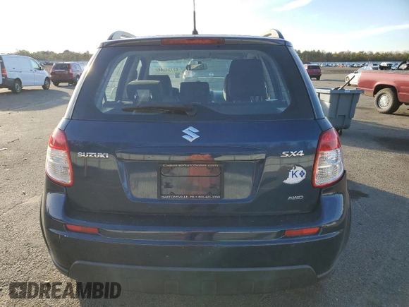 2011 Suzuki SX4 Crossover with VIN JS2YB5A37B6302152, listed as a Copart auction lot 82734944 with 132,014 mi miles and Clean Title. Bid and sale history available at carsss.com. Image 6.