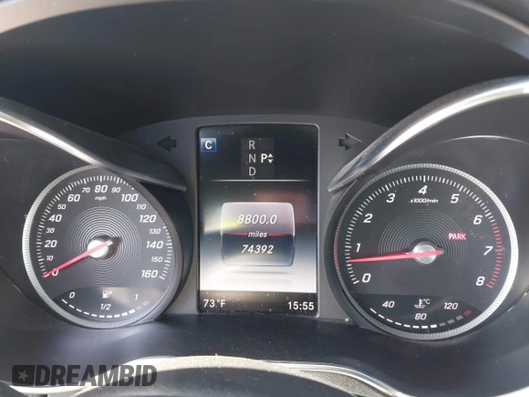 2017 Mercedes-Benz C 300 with VIN 55SWF4JB5HU227454, listed as a IAAI auction lot 41998179 with 74,392 mi miles and . Bid and sale history available at carsss.com. Image 7.