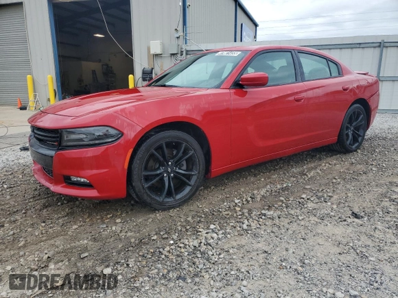 2016 Dodge Charger SXT with VIN 2C3CDXHG9GH188152, listed as a Copart auction lot 47401455 with 104,244 mi miles and Clean Title. Bid and sale history available at carsss.com. Image 1.