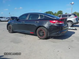 2018 Kia Optima LX with VIN 5XXGT4L33JG195305, listed as a IAAI auction lot 41943348 with 174,458 mi miles. Bid and sale history available at carsss.com. Image 14.