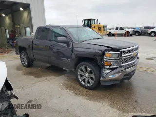 2015 Chevrolet Silverado 1500 LT with VIN 3GCPCREC0FG523276, listed as a Copart auction lot 53350035 with 97,141 mi miles and Salvage Title. Bid and sale history available at DreamBid. Image 4.