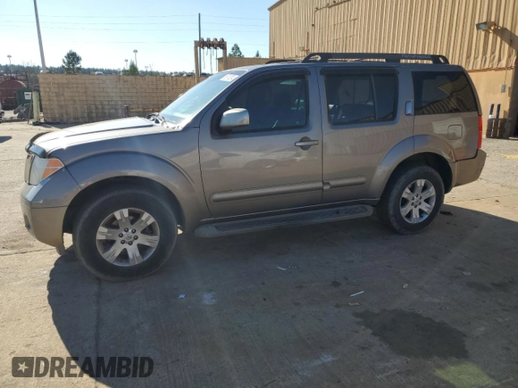 2007 Nissan Pathfinder SE with VIN 5N1AR18U47C634892, listed as a Copart auction lot 85876204 with Not provided miles and Salvage title. Bid and sale history available at DreamBid. Image 1.