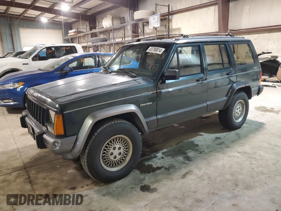 1993 Jeep Cherokee Country with VIN 1J4FJ78S7PL633801, listed as a Copart auction lot 83790814 with 88,333 mi miles and Clean Title. Bid and sale history available at carsss.com. Image 1.