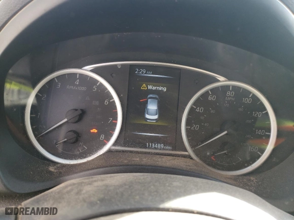 2016 Nissan Sentra SR with VIN 3N1AB7AP9GL682220, listed as a Copart auction lot 46948035 with 114,389 mi miles and Salvage Title. Bid and sale history available at carsss.com. Image 9.