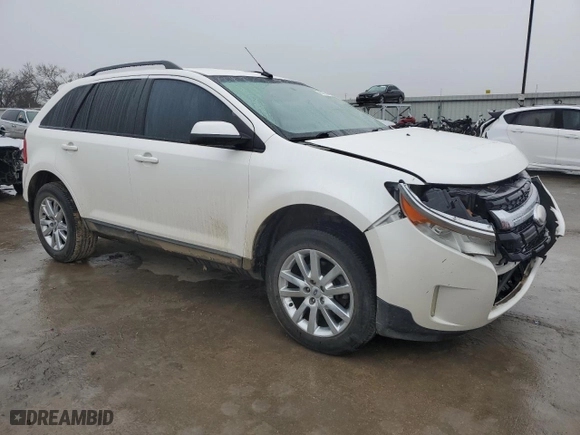 2012 Ford Edge SEL with VIN 2FMDK3JCXCBA69489, listed as a Copart auction lot 45319395 with 151,354 mi miles and Salvage Title. Bid and sale history available at carsss.com. Image 4.