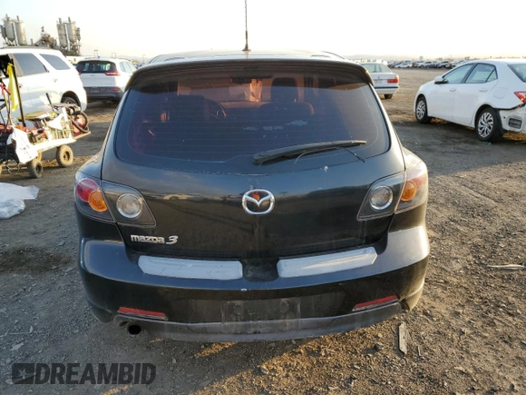 2006 Mazda 3 S Grand Touring with VIN JM1BK343961498310, listed as a Copart auction lot 43276025 with 155,069 mi miles and Salvage Title. Bid and sale history available at DreamBid. Image 6.