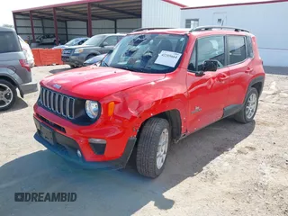 2022 Jeep Renegade Latitude with VIN ZACNJDB1XNPN46562, listed as a IAAI auction lot 42205664 with 75,714 mi miles and . Bid and sale history available at DreamBid. Image 2.