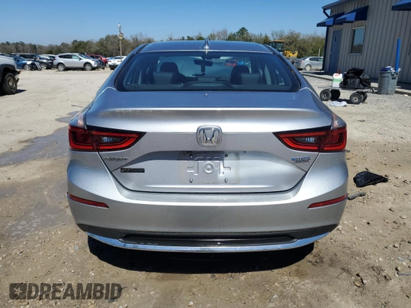 2020 Honda Insight Touring with VIN 19XZE4F93LE007106, listed as a Copart auction lot 47823085 with Not Provided miles and Non Repairable. Bid and sale history available at carsss.com. Image 6.