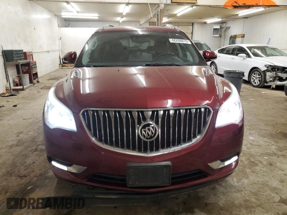 2015 Buick Enclave Leather with VIN 5GAKVBKD7FJ368847, listed as a Copart auction lot 48208815 with 135,176 mi miles and Salvage Title. Bid and sale history available at carsss.com. Image 5.