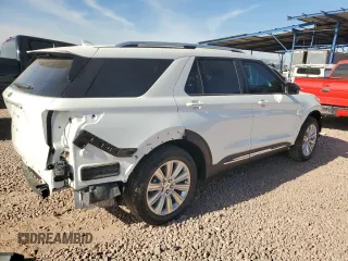 2024 Ford Explorer Limited with VIN 1FMSK7FH8RGA81550, listed as a Copart auction lot 85317804 with 3,258 mi miles and Salvage Title. Bid and sale history available at carsss.com. Image 3.