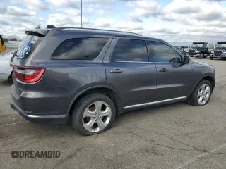 2015 Dodge Durango Limited with VIN 1C4RDJDG6FC147732, listed as a Copart auction lot 44578535 with 234,976 mi miles and Salvage title. Bid and sale history available at DreamBid. Image 3.