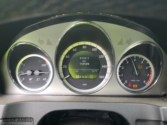 2009 Mercedes-Benz C-Class 3.0L Sport with VIN WDDGF54X19R053869, listed as a Copart auction lot 47818665 with 158,588 mi miles and Salvage Title. Bid and sale history available at carsss.com. Image 9.