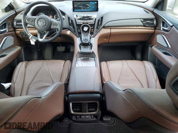 2019 Acura RDX Advance with VIN 5J8TC2H79KL038895, listed as a Copart auction lot 53422855 with 17,571 mi miles and Salvage Title. Bid and sale history available at DreamBid. Image 8.